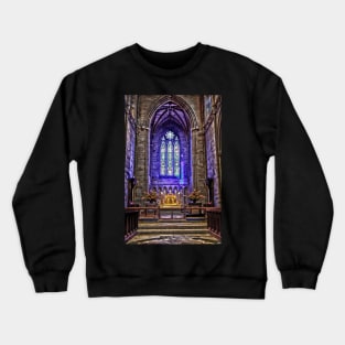 The Altar At Bryn Athyn Cathedral Crewneck Sweatshirt